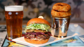 Find a beer you love with your Billionaire Burger from Holsteins.